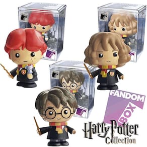 Boneco Pop Harry Potter Hermione e Ron Weasley Fandom Box