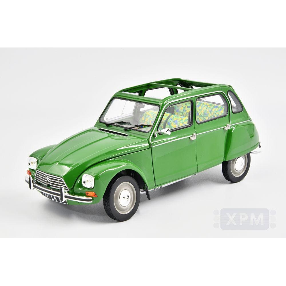 Miniatura Norev Citroen Dyane 6 1975 Escala 1/18 Verde
