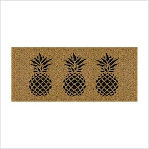 Tapete Capacho Abacaxi Medida Porta, Decoração, Cozinha, Sala, Quarto.