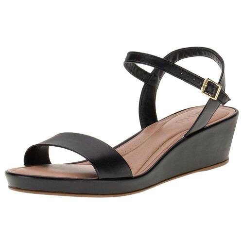 Sandália Feminina Anabela Beira Rio 8457308 Casas Bahia