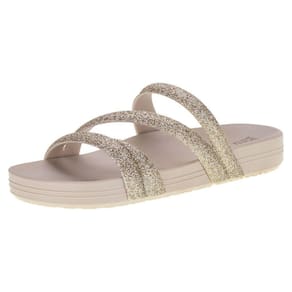 Sandália Feminina Flat Glitter Zaxy - 18956