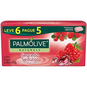 Kit Sabonete Palmolive Segredo Sedutor Turmalina - Leve 6 Pague 5
