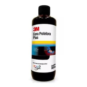 Cera Protetora Plus Polidor Automotivo 500ml 3m
