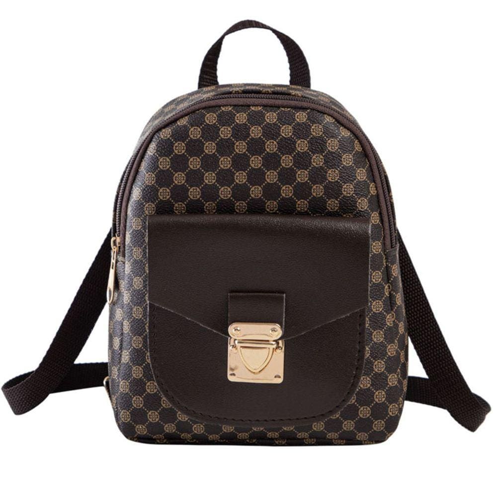 Mini Mochilinha Viagem Bolinhas Losango 14-3