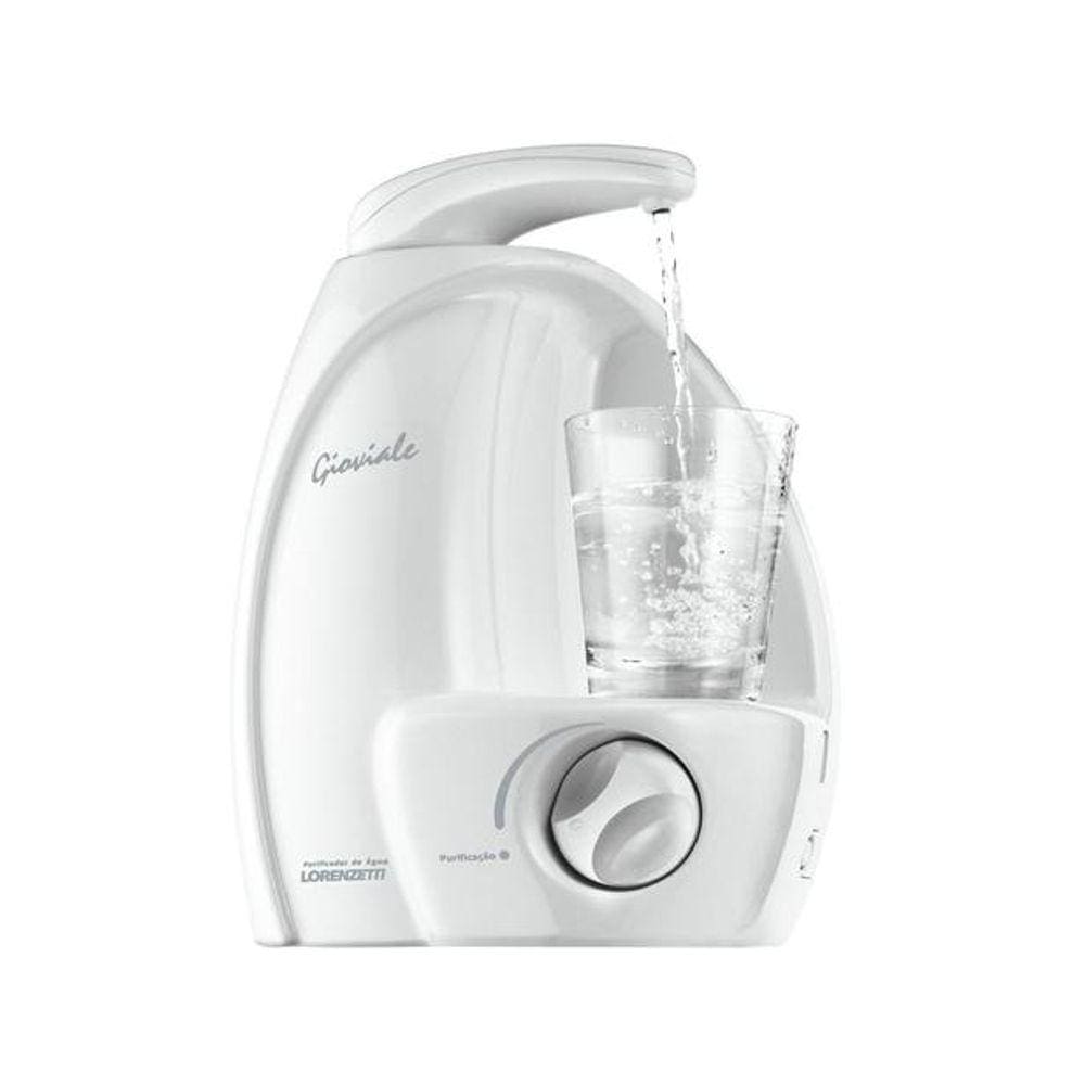 Purificador de Água Lorenzetti Branco Gioviale Água Natural