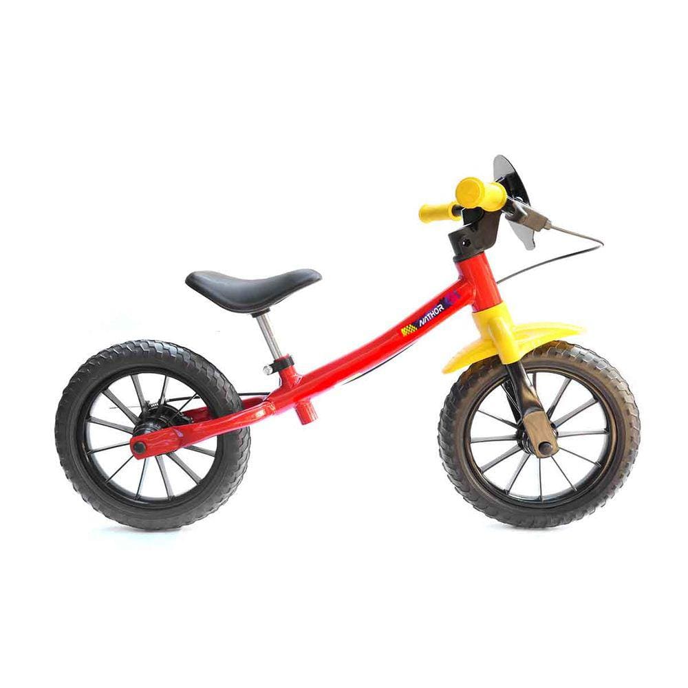 Bicicleta Equilíbrio Nathor Balance Aro 12” Infantil C/ Freio