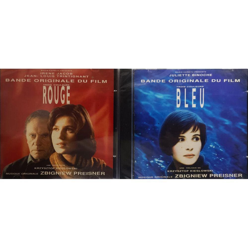Cd Zbigniew Preisner – Trois Couleurs Red e Bleu Bande Origi