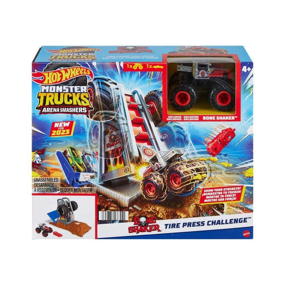 Pista hot wheels monster truck mattel