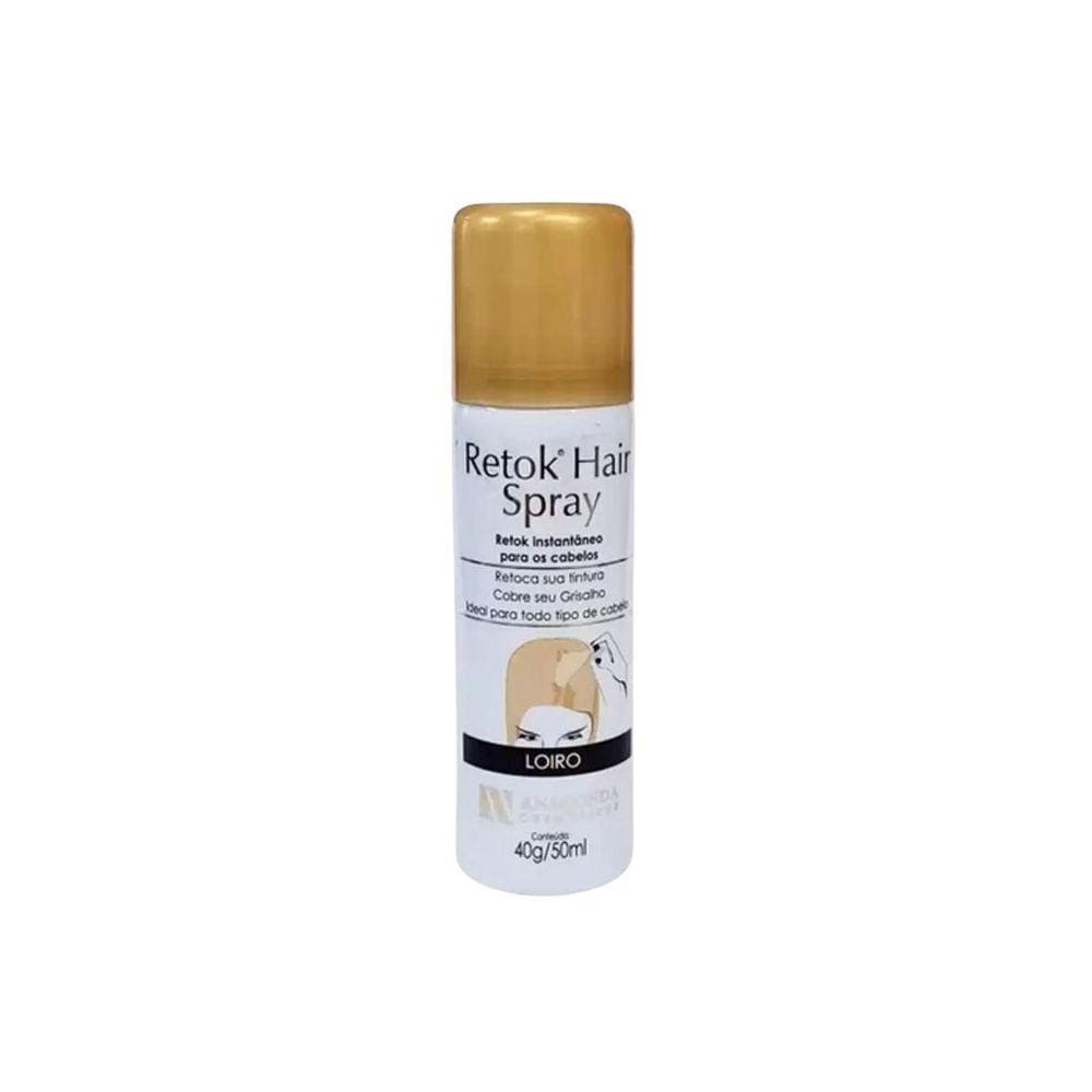 Retok Hair Spray Anaconda 40g - Loiro