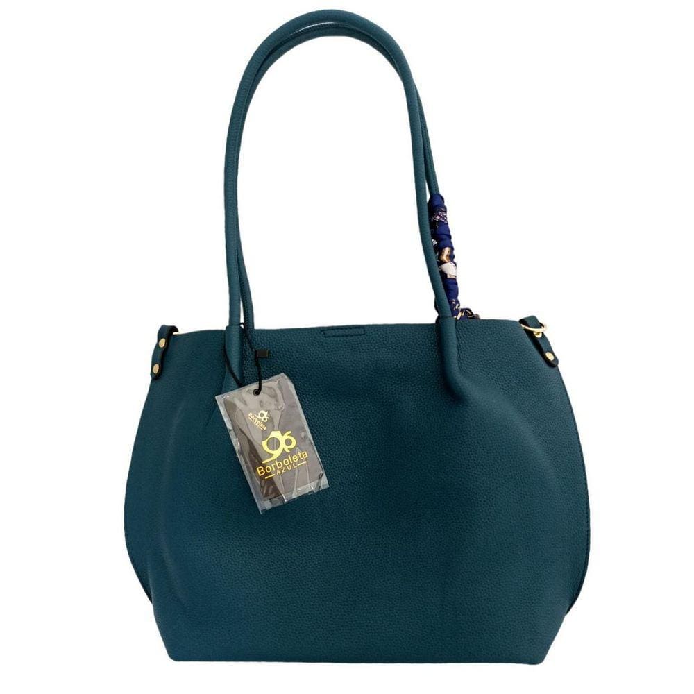 Bolsa Borboleta Azul L-2239 Com Bolsa Pequena | Casas Bahia