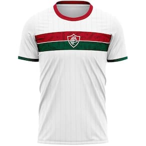 Camiseta Fluminense Stencil Masculina - Branco