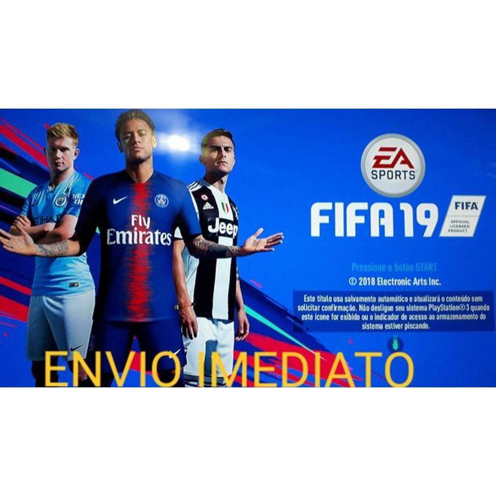 Jogo Fifa 19 mídia física PS4