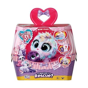 Pelúcia Surpresa - Scruff a Luvs - Adotados - Família - Fun Divirta-se
