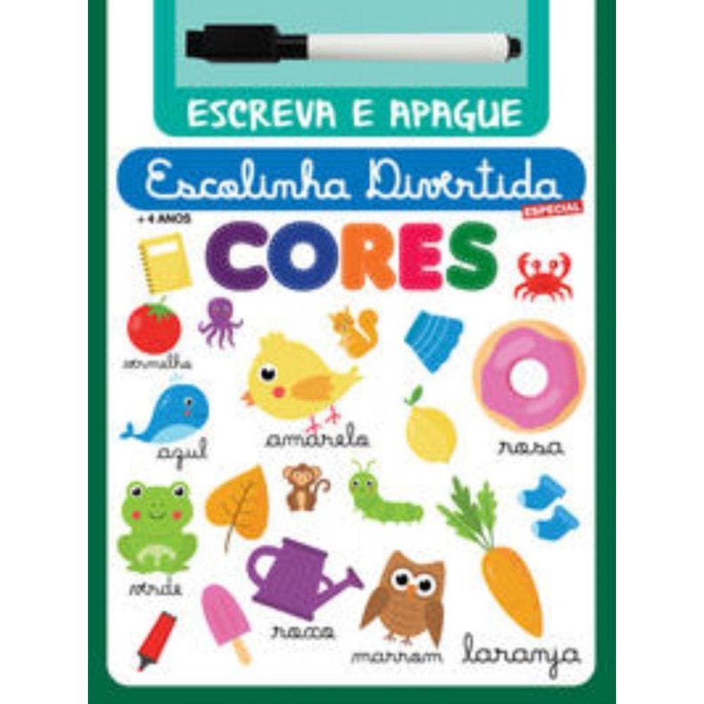 Serie Escolinha Divertida Especial - Cores