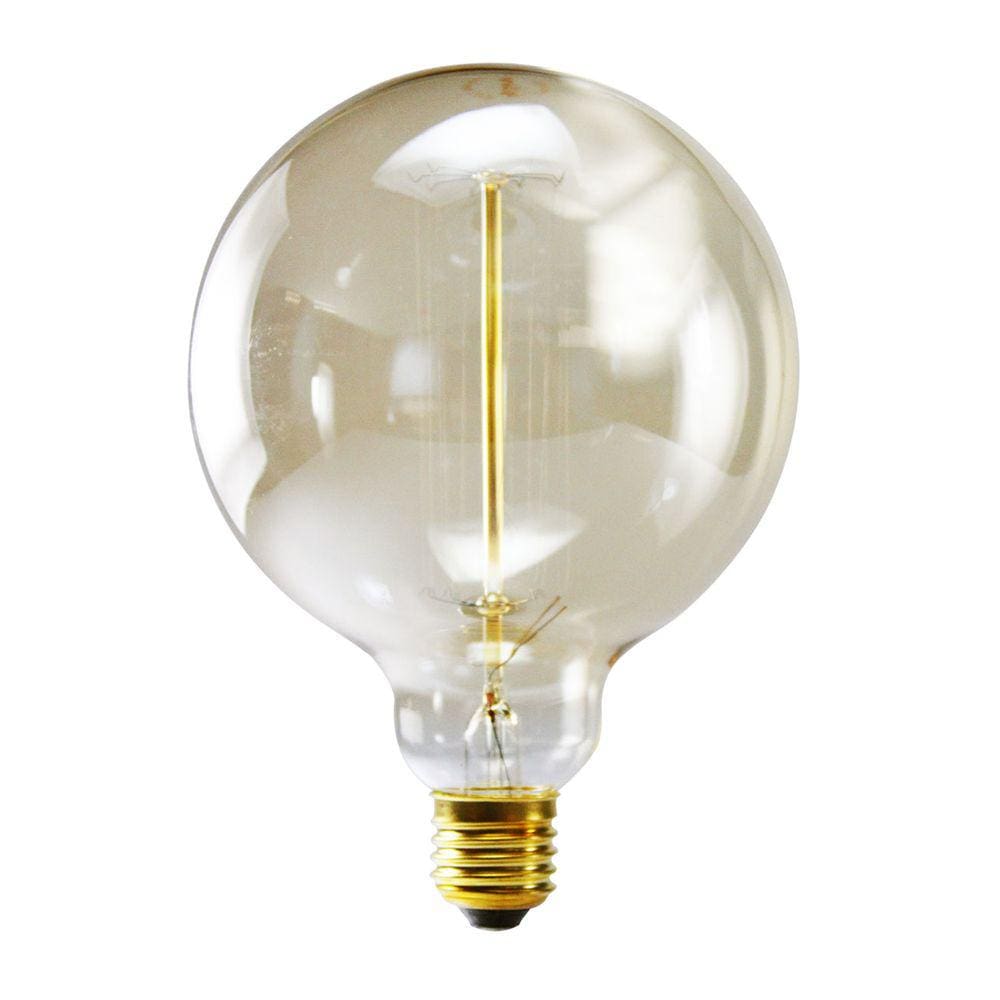 Lâmpada Filamento Carbono Dimerizável G125 E27 40W 2400K 220V
