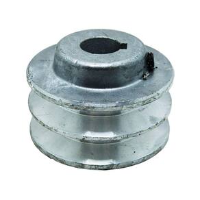 Polia De Alumínio 2 3/4`` 70Mm 2A Com Furo 19Mm Chiaperini Lj3000