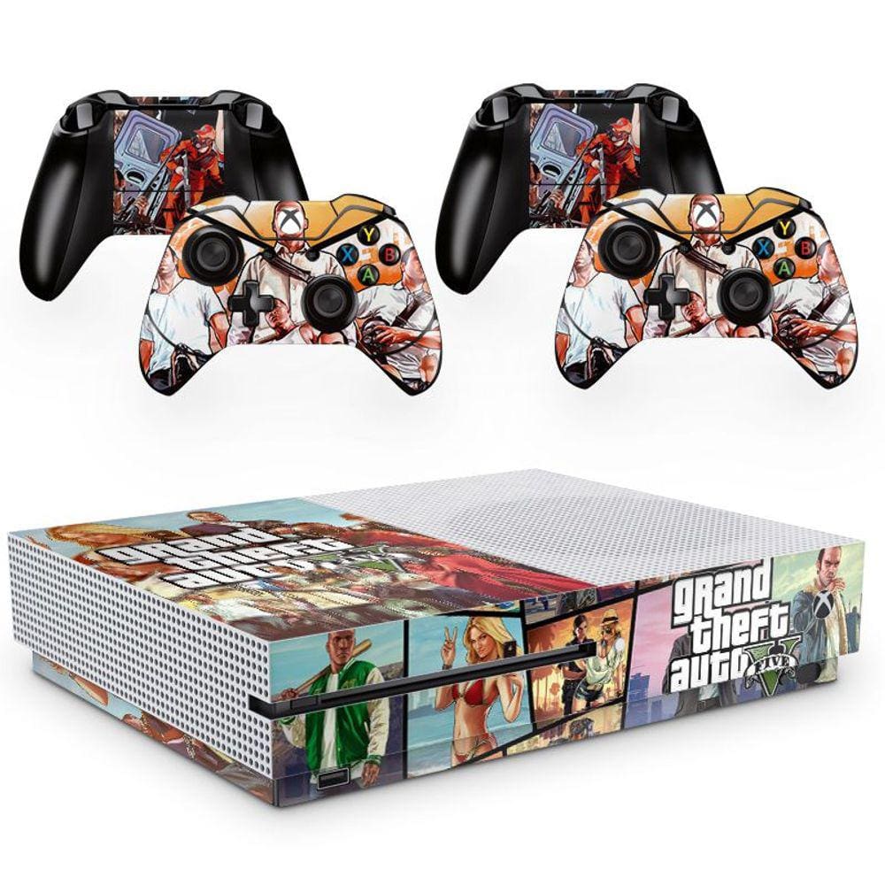 Xbox 360 Slim Skin - GTA V - Pop Arte Skins