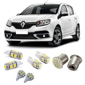 Kit Lampada Led Renault Sandero Super Branca T10 Carro