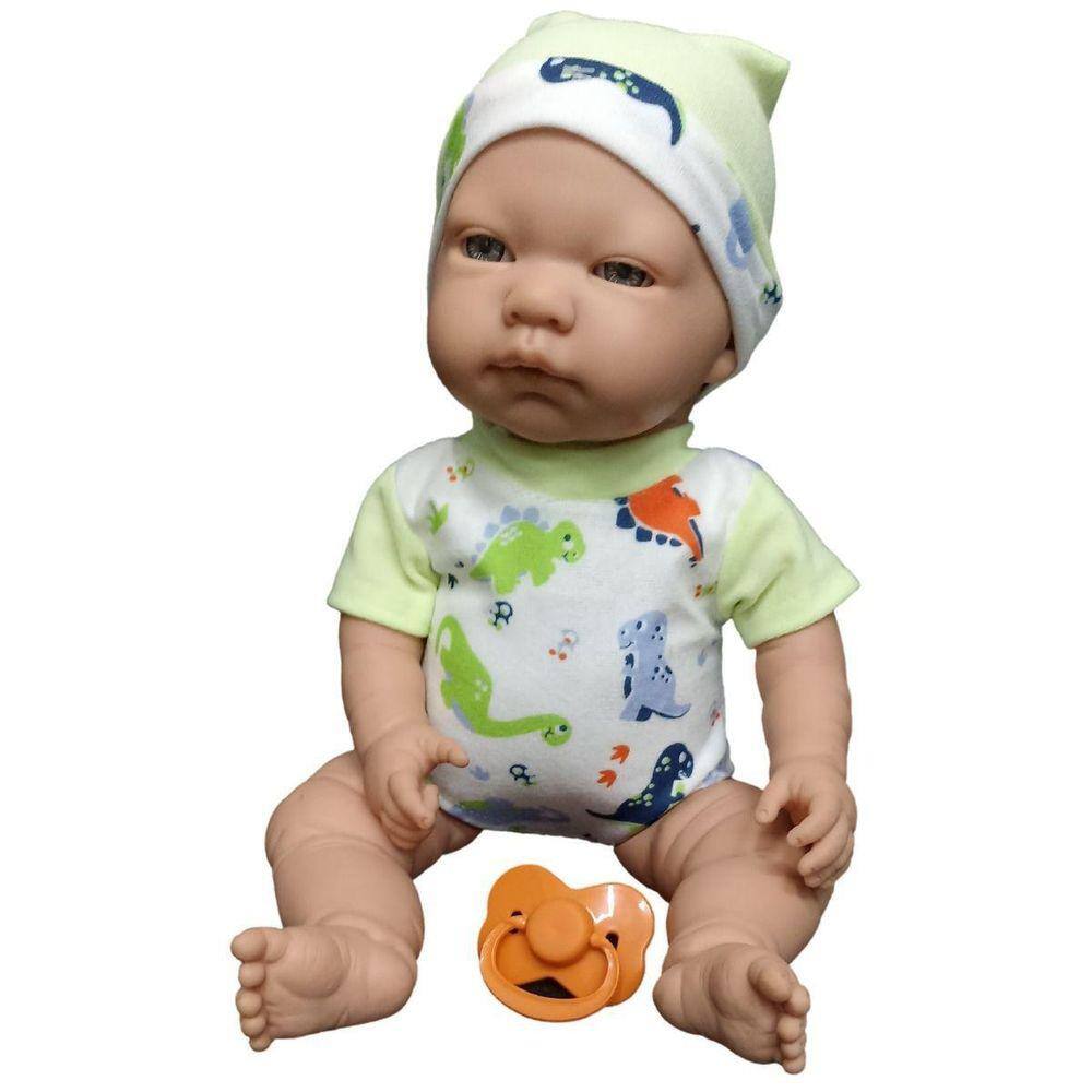 Boneco Bebe Bebezinho Real Menino Reborn Faz Xixi - Roma com o