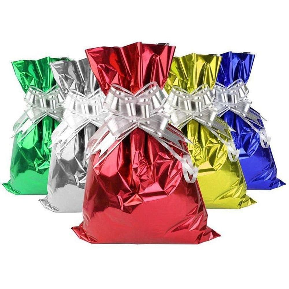 Saco Metalizado 35X55Cm Liso Cores 35X54Cm Pct Com 50