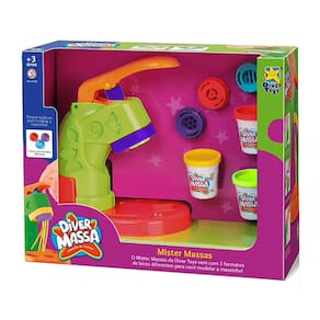 Diver Massa Massinha de Modelar Mister Massas - 8125 - Divertoys