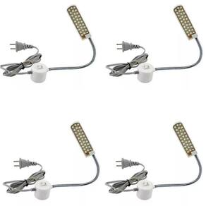 Luminaria 30 Leds Haste Flexivel Maquina Costura Bivolt 4 Un