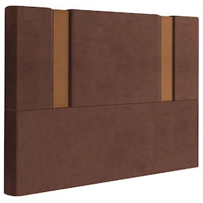 Cabeceira Casal 138 cm Veron Veludo Terracota Soon