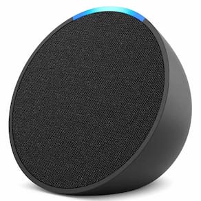 Smart Speaker Bluetooth Amazon Echo Pop com Alexa Preto - ECHOPOP