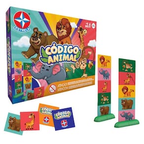 Jogo Educativo Infantil Código Animal - Estrela