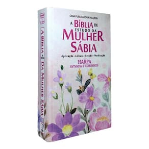Bíblia Sagrada Da Mulher Letra Grande + Harpa Dia Pentecostal Pastora Batista Assembleia