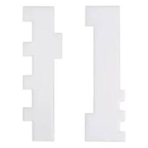 Espátula Decorativa Para Lateral De Bolo Com 2 Pçs Lj