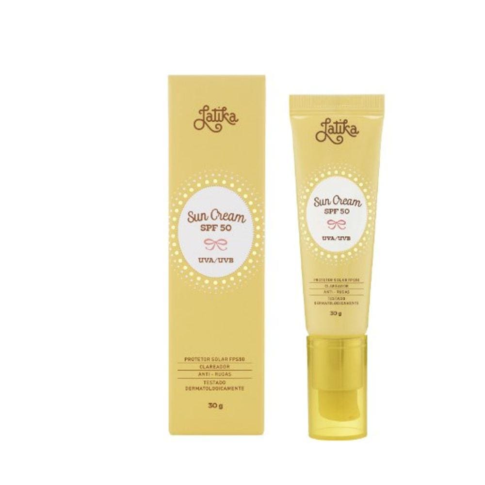 Latika Sun Cream Protetor Solar Spf 50 30g