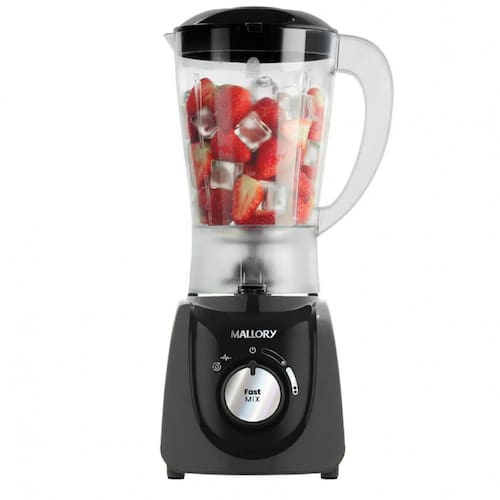imagem-Liquidificador Mallory Fast Mix 1.5L 2 Velocidades 520W com Função Pulsar - 220V