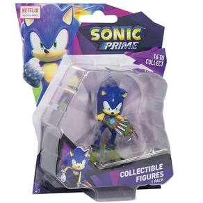 Action Figures Boneco Sonic Prime Netflix Articulado Sonic C/ Garras - Sonic  Prime - #