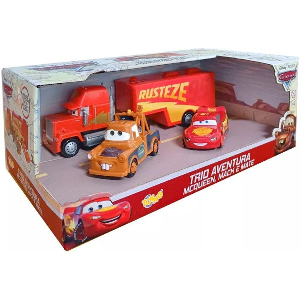 Playset de Corrida - Relâmpago McQueen - Carros 3 - Disney - Toyng