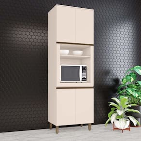 Torre Quente 1 Forno 4 Portas 71,5cm Aurora Off White