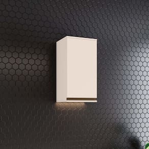 Armário Aéreo 1 Porta 35cm Aurora Off White