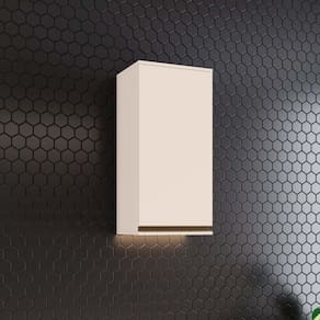 Armário Aéreo 1 Porta 40cm Aurora Off White