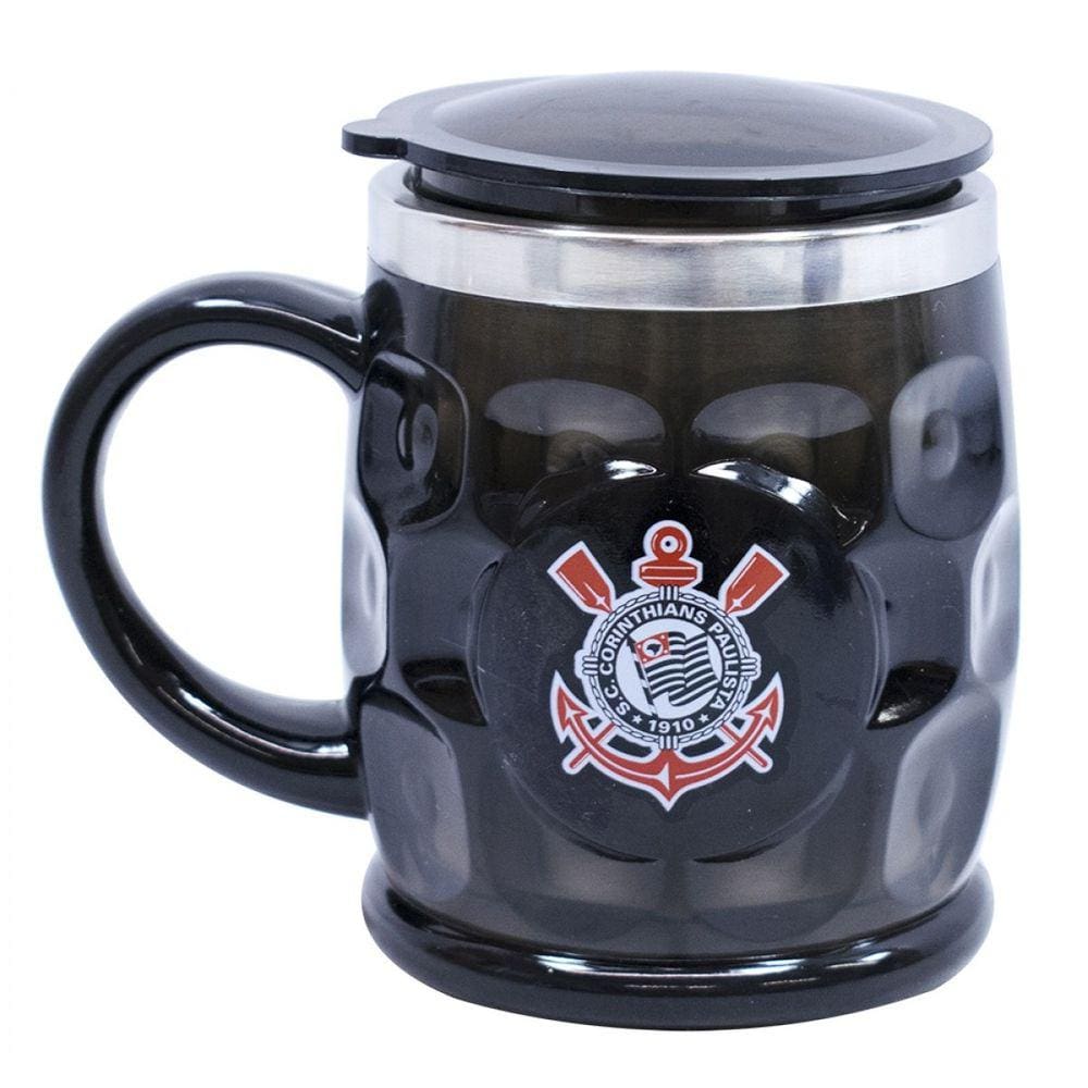 Caneca Corinthians Cristal Térmica 500 ML
