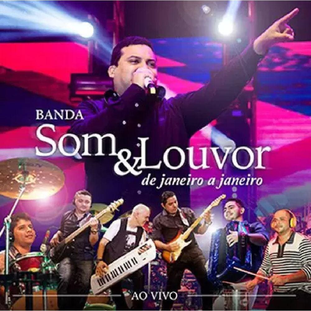 Cd Banda Som E Louvor - De Janeiro A Janeiro