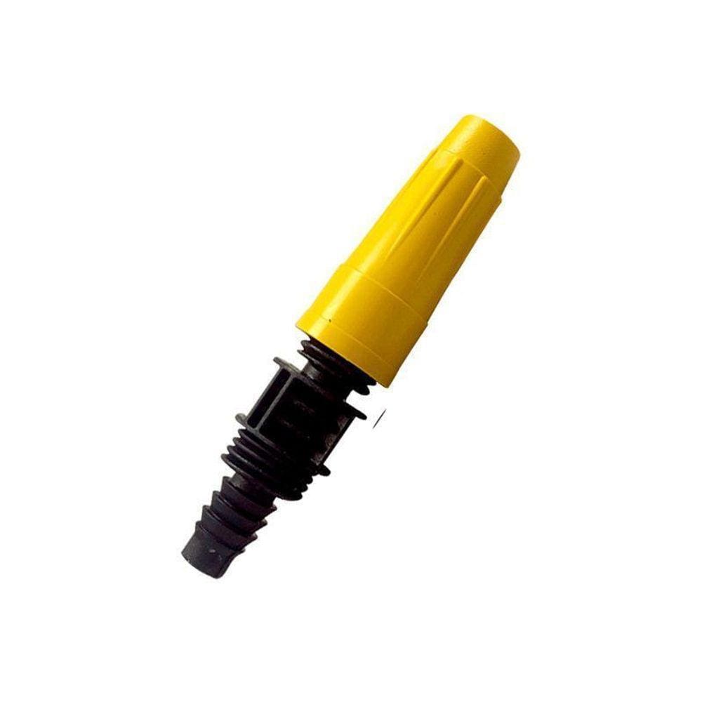 Kit 5 Esguicho para Mangueira Preto Amarelo