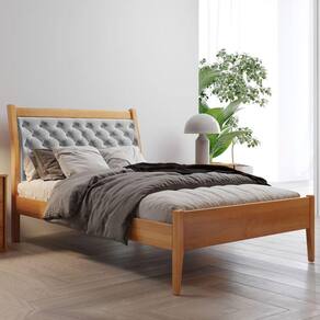 Cama Solteiro Estofada - Vivare - Josandro Móveis