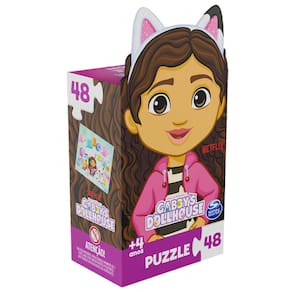 Puzzle 48 Peças Gabby`s Dollhouse Embalagem Especial Grow