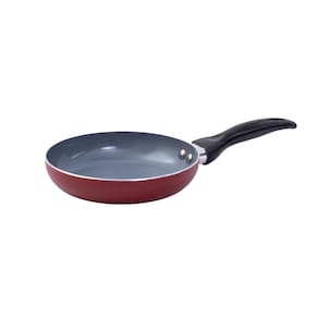 Frigideira antiaderente de alumínio com tampa de vidro 22cm - Oikos