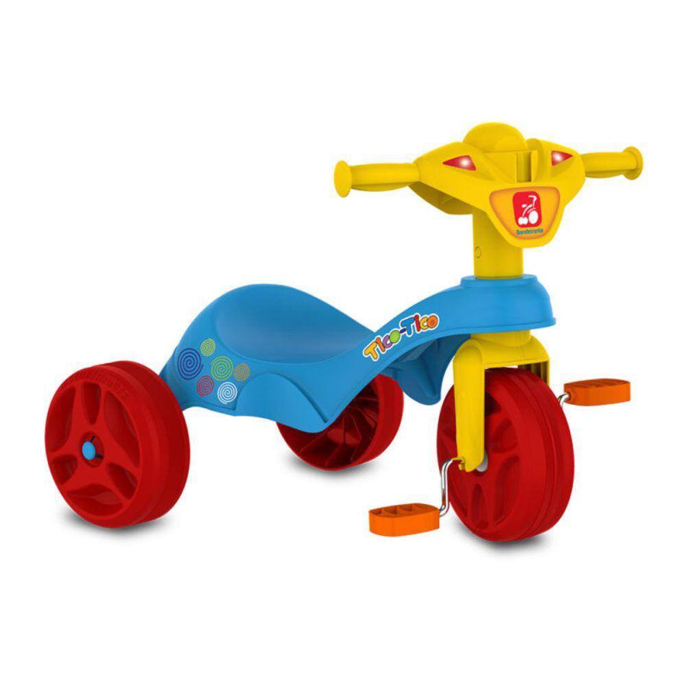 Triciclo infantil escolar pega carona bandeirante brinquedo bandeirante