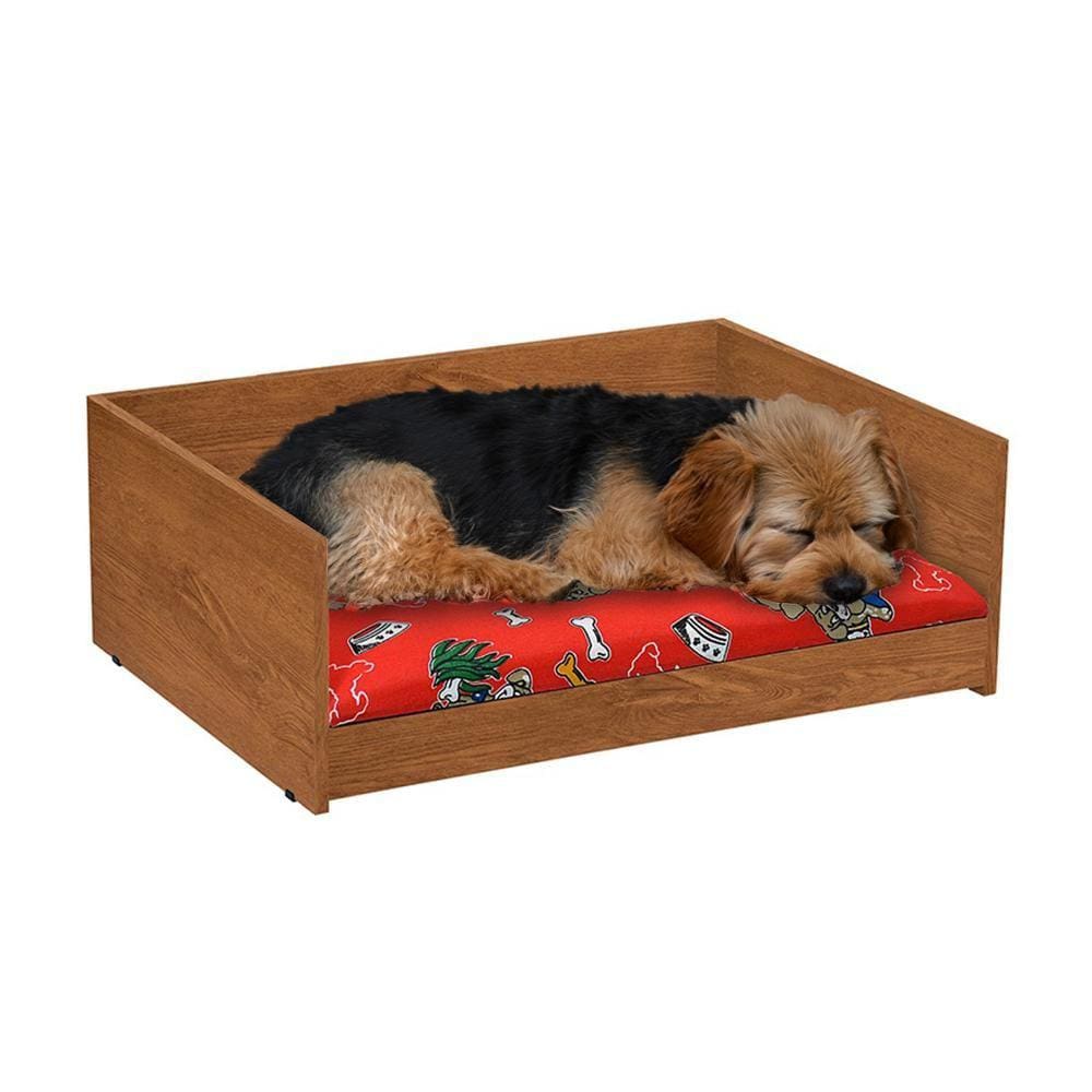 Cama Pet Confortável Caminha Retangular Estofada Acolchoada Macia Almofada Removível Lavável Para Cães Gato Cachorro – RPM