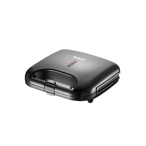 Sanduicheira e Grill Antiaderente AMS 370 Black 220v Amvox Preto