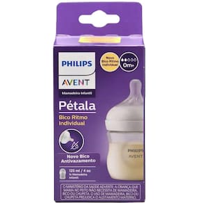 Mamadeira Pétala Philips Avent 125ml Bico Nº 2 - SCY900/01