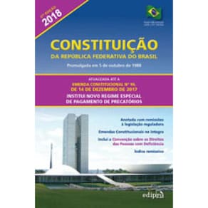 Constituiçao Da Republica Federativa Do Brasil - 2018