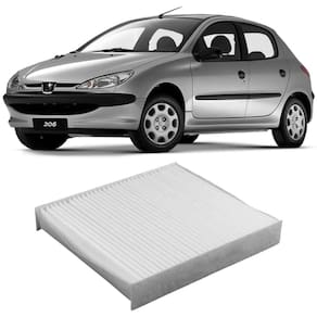 Filtro Cabine Ar Condicionado Peugeot 206 207 Hoggar Mahle